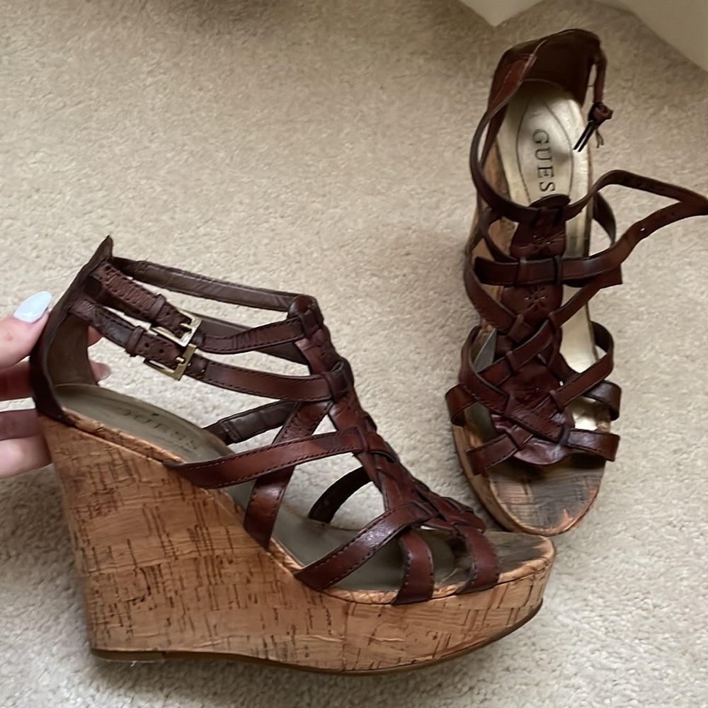 Guess wedge sandals